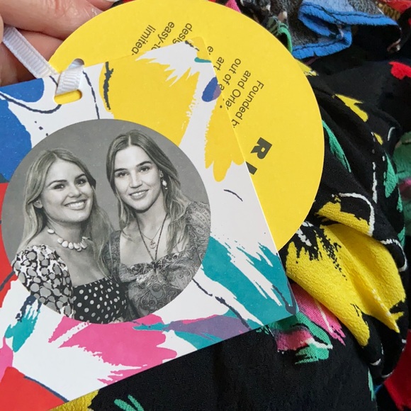 8 RIXO for Target Floral Off the Shoulder Dress - Picture 4 of 10